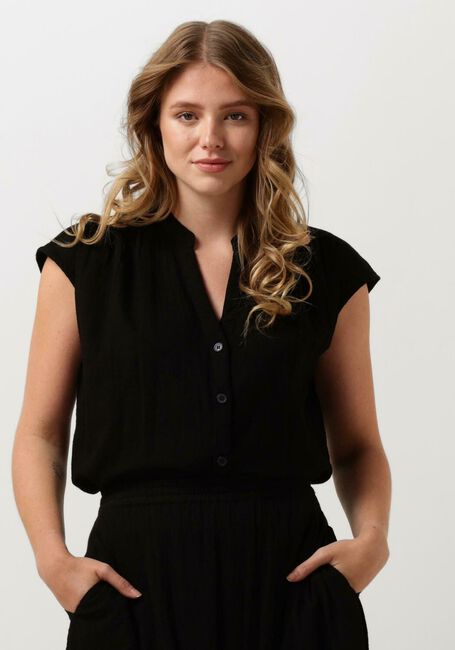Zwarte STELLA FOREST Blouses E24CH041 - large