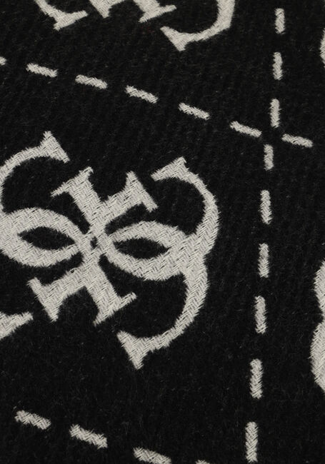 Zwarte GUESS Sjaal SCARF 70X190 - large