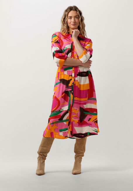 Multi POM AMSTERDAM Midi jurk CAPE TOWN DRESS - large