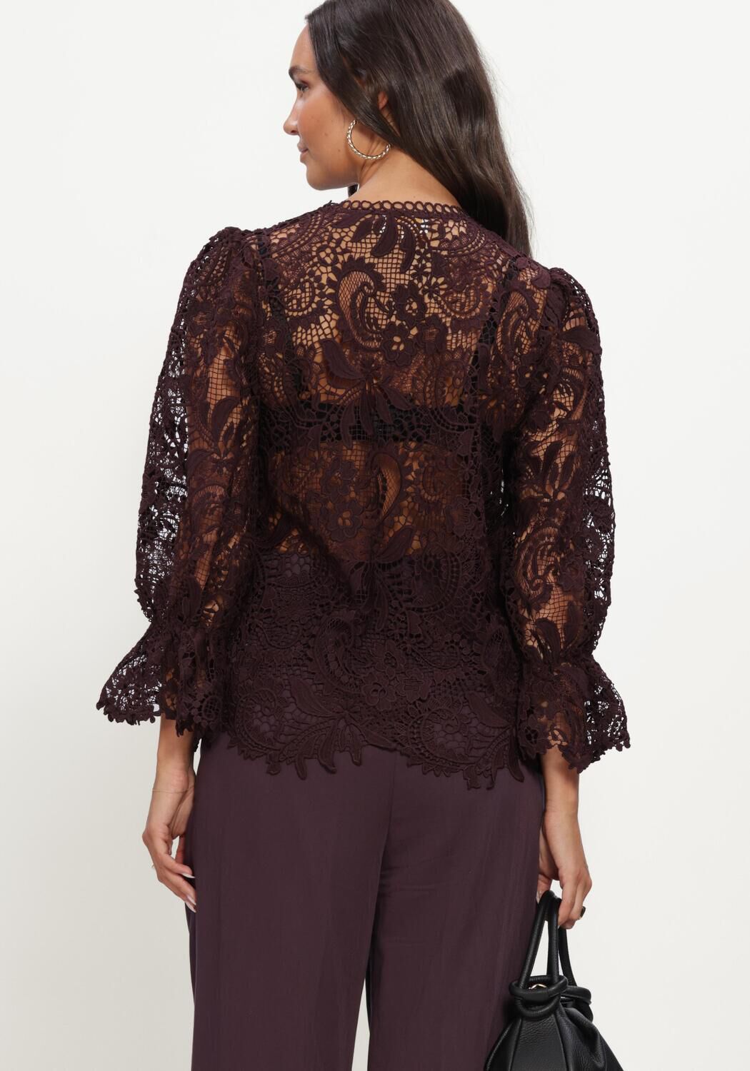 NOTRE-V Dames Blouses Nv-isolde Bordeaux