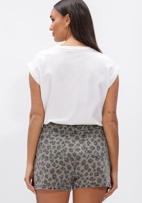 Witte BY-BAR T-shirt TOBI FLAME TOP - large