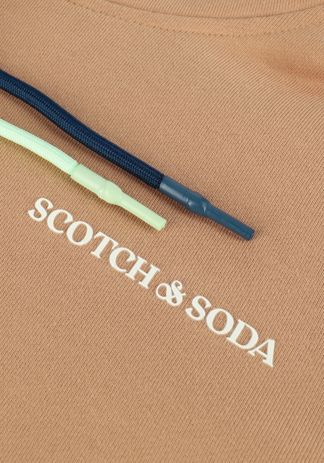 Multi SCOTCH & SODA Sweater HOODED SWEATSHIRT IN ORGANIC C - large