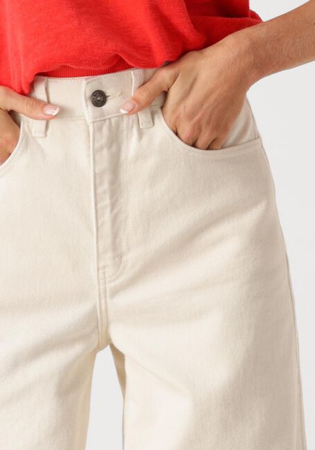 Gebroken wit BY-BAR Wide jeans JADEN OFF WHITE PANT - large