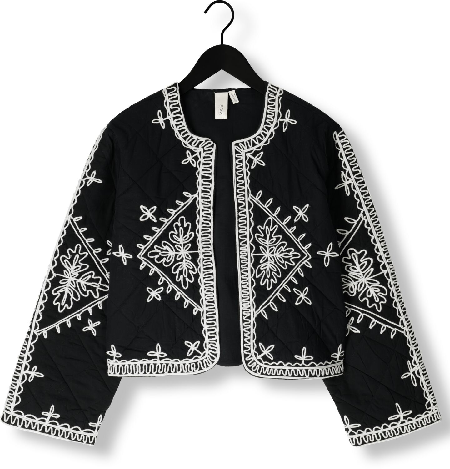 Y.A.S. Dames Jassen Yasmani Ls Quilt Jacket S. Zwart