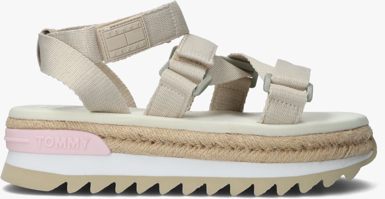 Beige TOMMY JEANS Sandalen TOMMY JEANS ROPE CLEATED Omoda