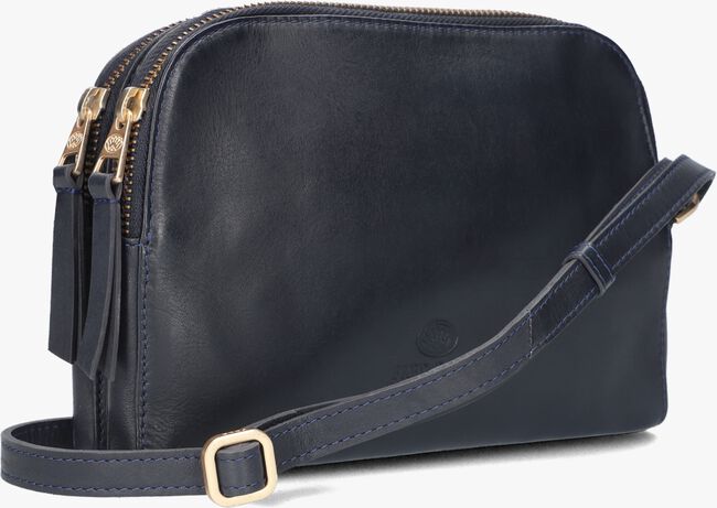 Donkerblauwe FRED DE LA BRETONIERE Schoudertas 0402 CROSSBODY M Omoda donkerblauwe-fred-de-la-bretoniere-schoudertas-0402-crossbody-m-omoda