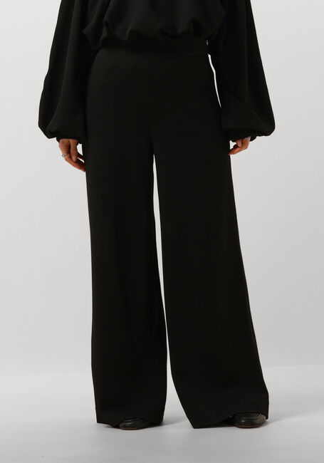 Zwarte CO'COUTURE Wijde broek HAZELCC WIDE LONG PANT - large