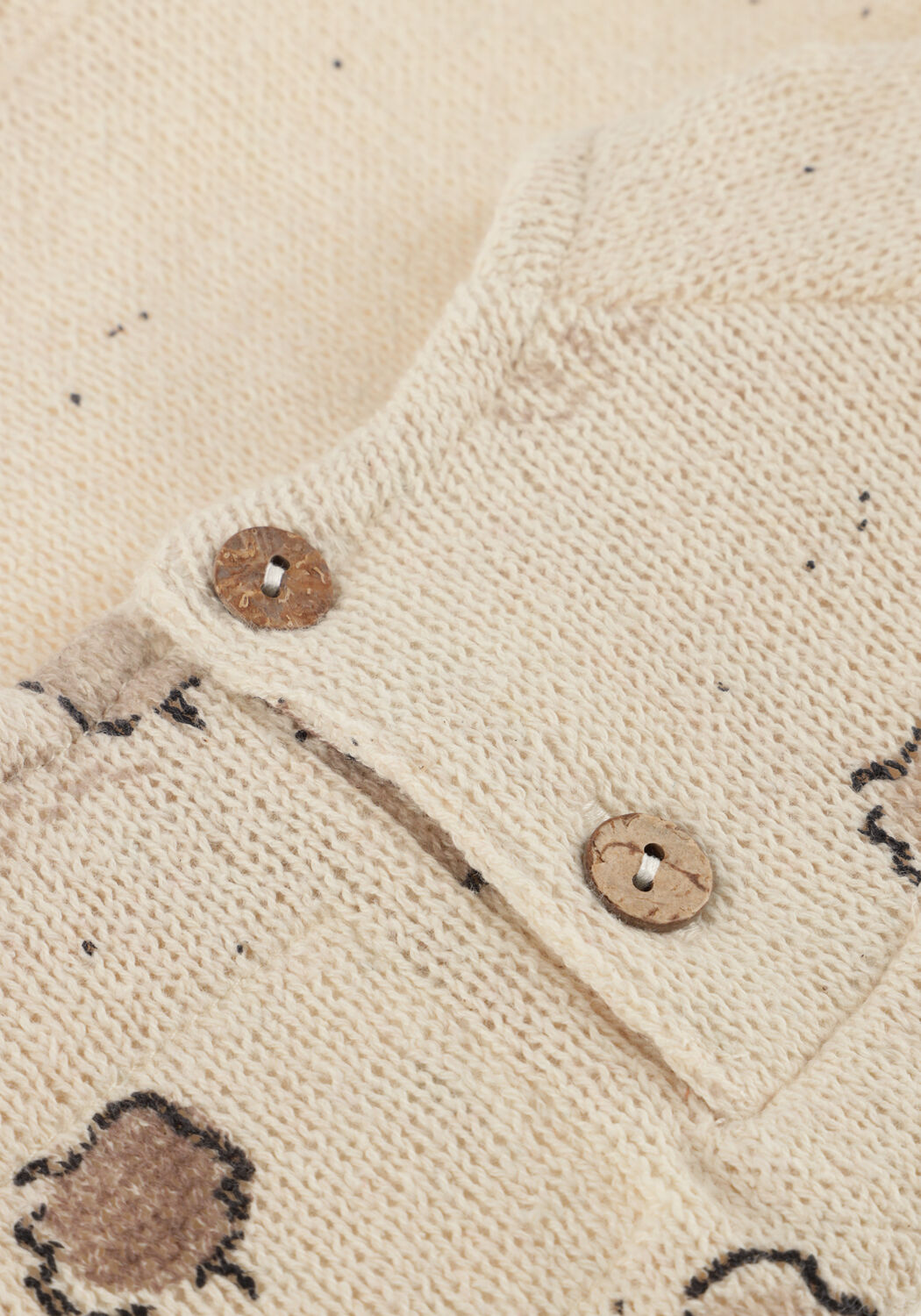 Creme PLAY UP Trui PRINTED JERSEY SWEATER NB - large