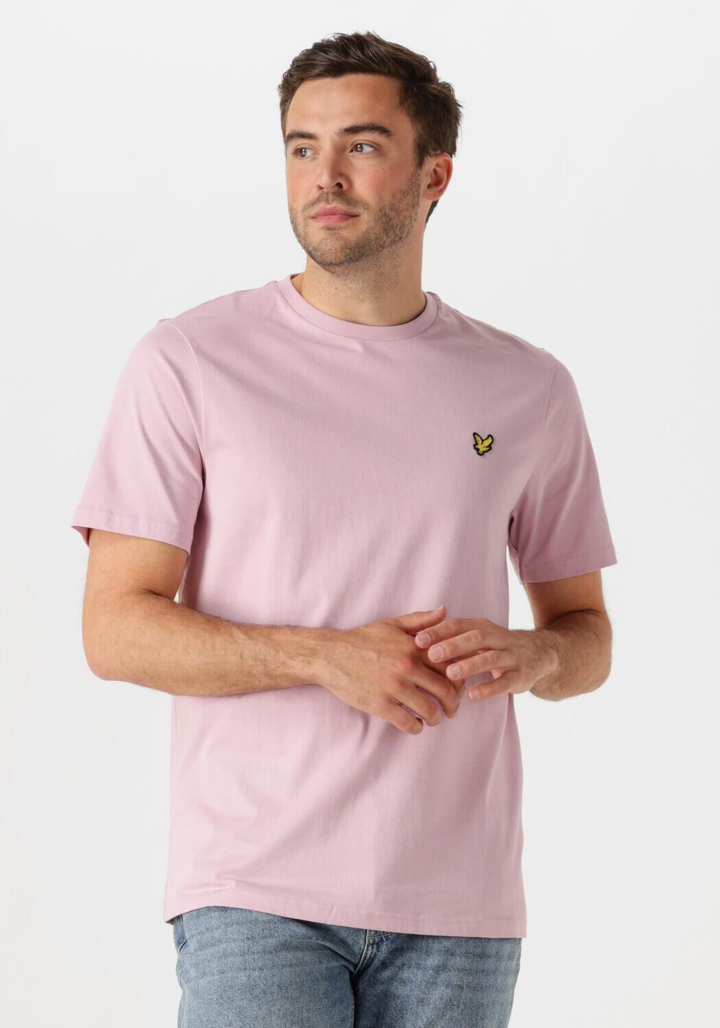 Lyle & Scott T-shirt Korte Mouw Lyle & Scott Effen T-shirt