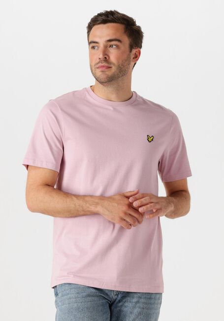 Roze LYLE & SCOTT T-shirt PLAIN T-SHIRT - large