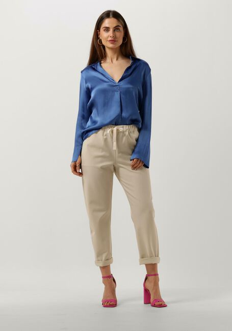 Blauwe SEMICOUTURE Blouse TIMOTHA - large