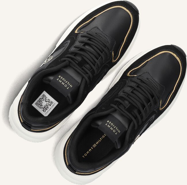 Zwarte TOMMY HILFIGER Lage sneakers CHUNKY FASHION RUNNER Zwarte TOMMY HILFIGER Lage sneakers CHUNKY FASHION RUNNER - large