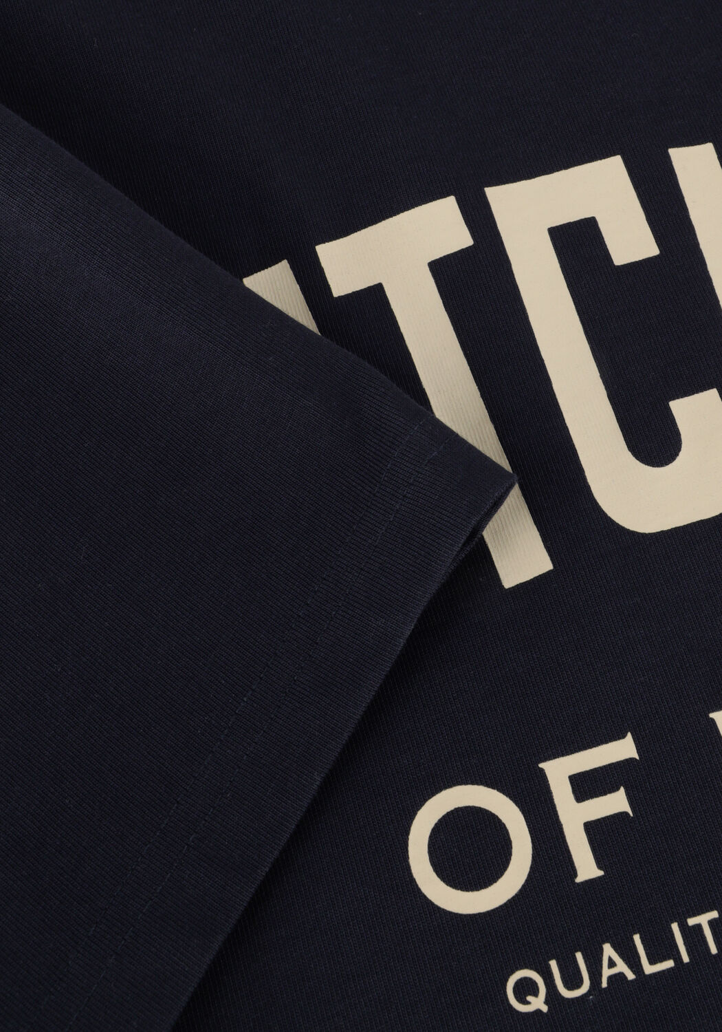 Donkerblauwe BUTCHER OF BLUE T-shirt ARMY COLLEGE TEE - large