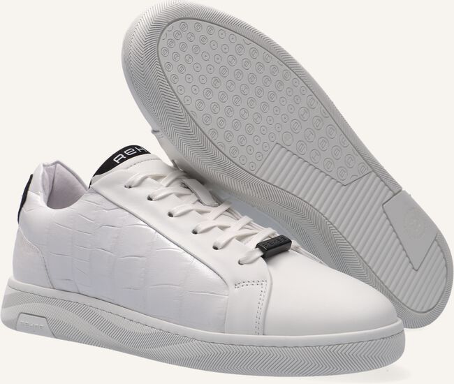Witte REHAB Lage sneakers ZEKE CROCO Witte REHAB Lage sneakers ZEKE CROCO - large