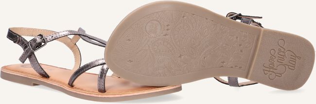 Zilveren GIOSEPPO Platte sandalen BISCOE Zilveren GIOSEPPO Platte sandalen BISCOE - large