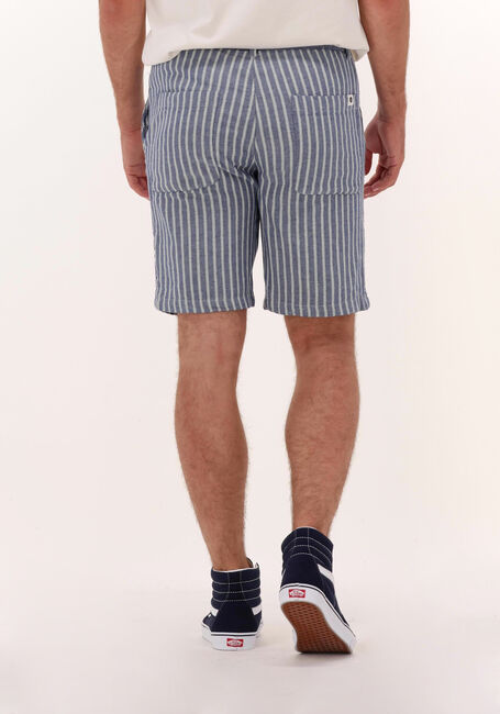 Blauwe ANERKJENDT Korte broek AKLT JOHN STRIPE SHORTS - large