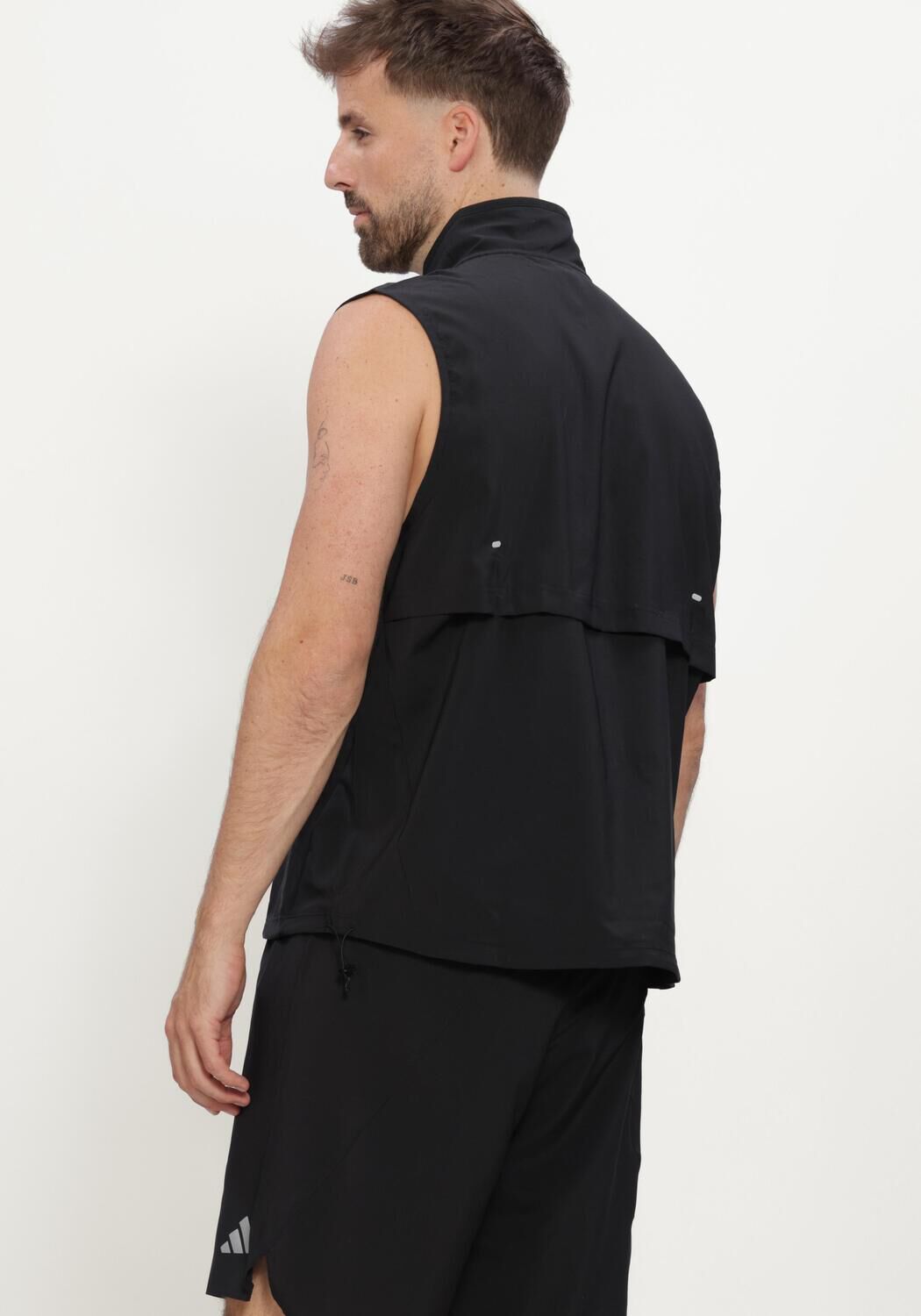 Zwarte ADIDAS Sportvesten RUN ESS VEST M - large