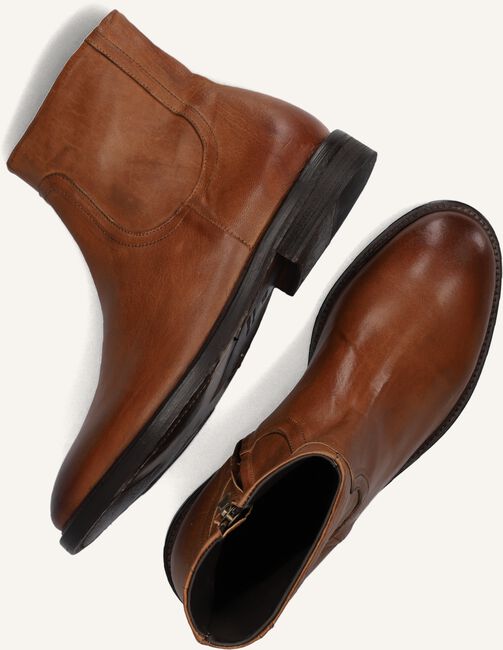 Cognac MAZZELTOV Enkelboots 4520 Cognac MAZZELTOV Enkelboots 4520 - large