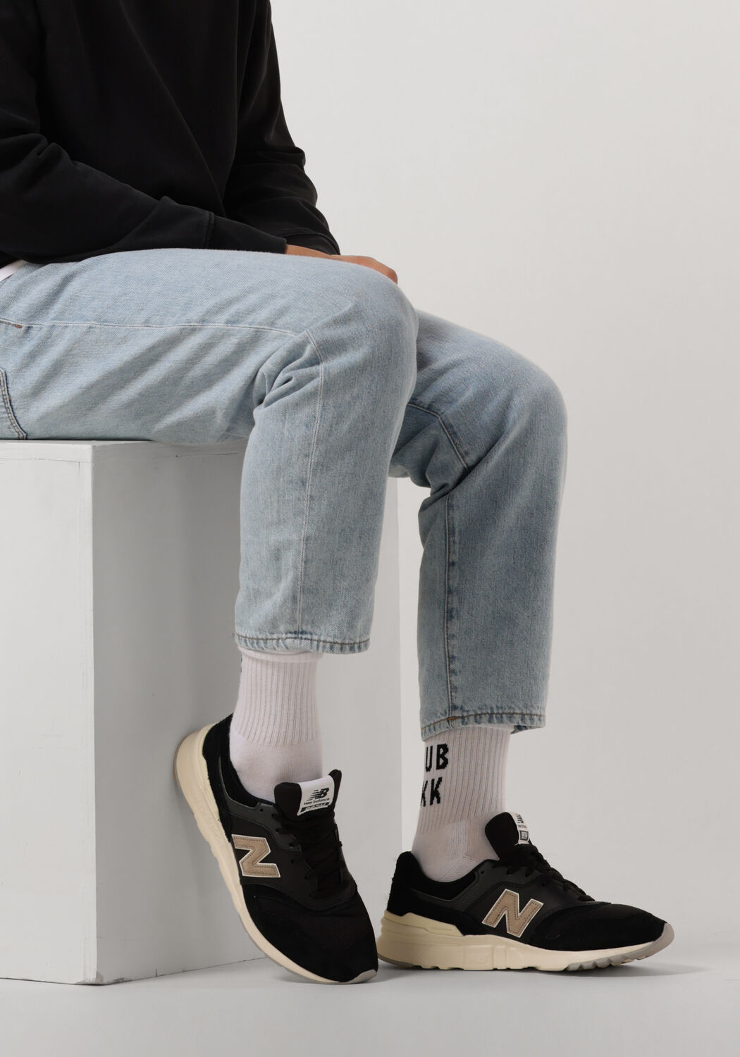 Zwarte NEW BALANCE Lage sneakers CM997 - large