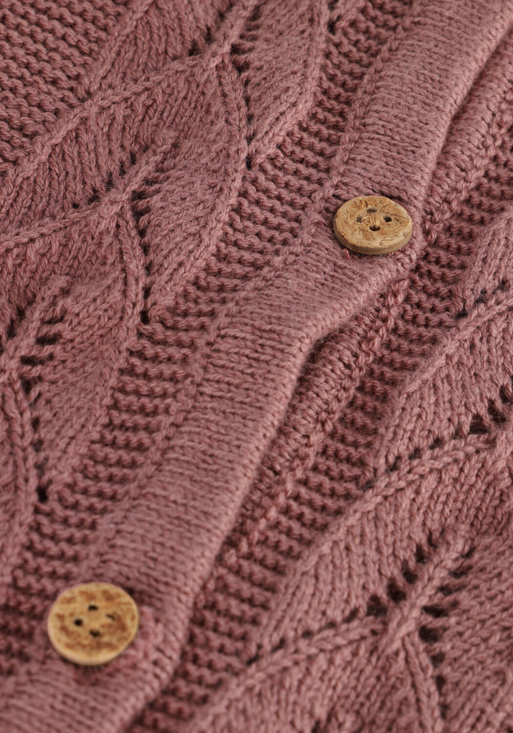 Roze LIL' ATELIER Vest NBFDORA LOOSE KNIT CARD - large