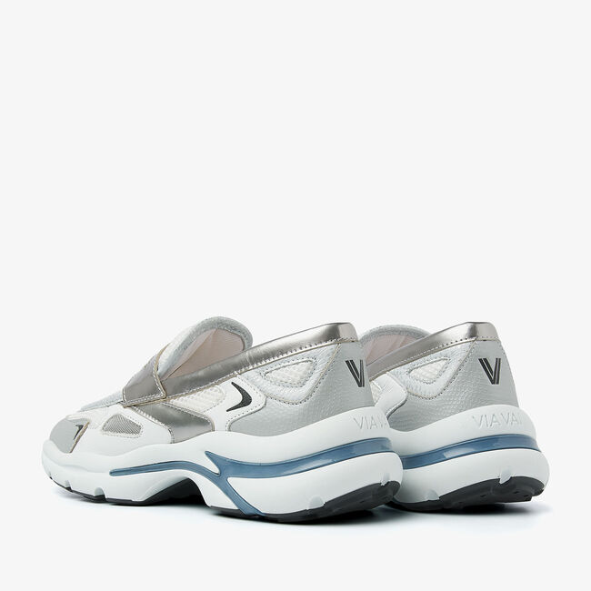 Zilveren VIA VAI Lage sneakers VESPER LANA - large