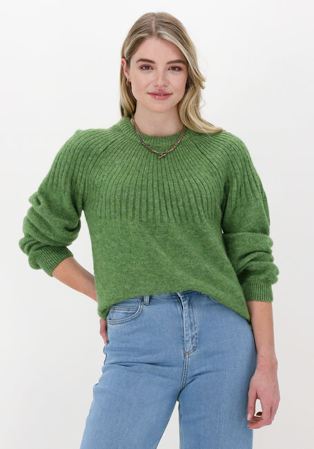 Groene MODSTRÖM Trui TRUCE O-NECK - large