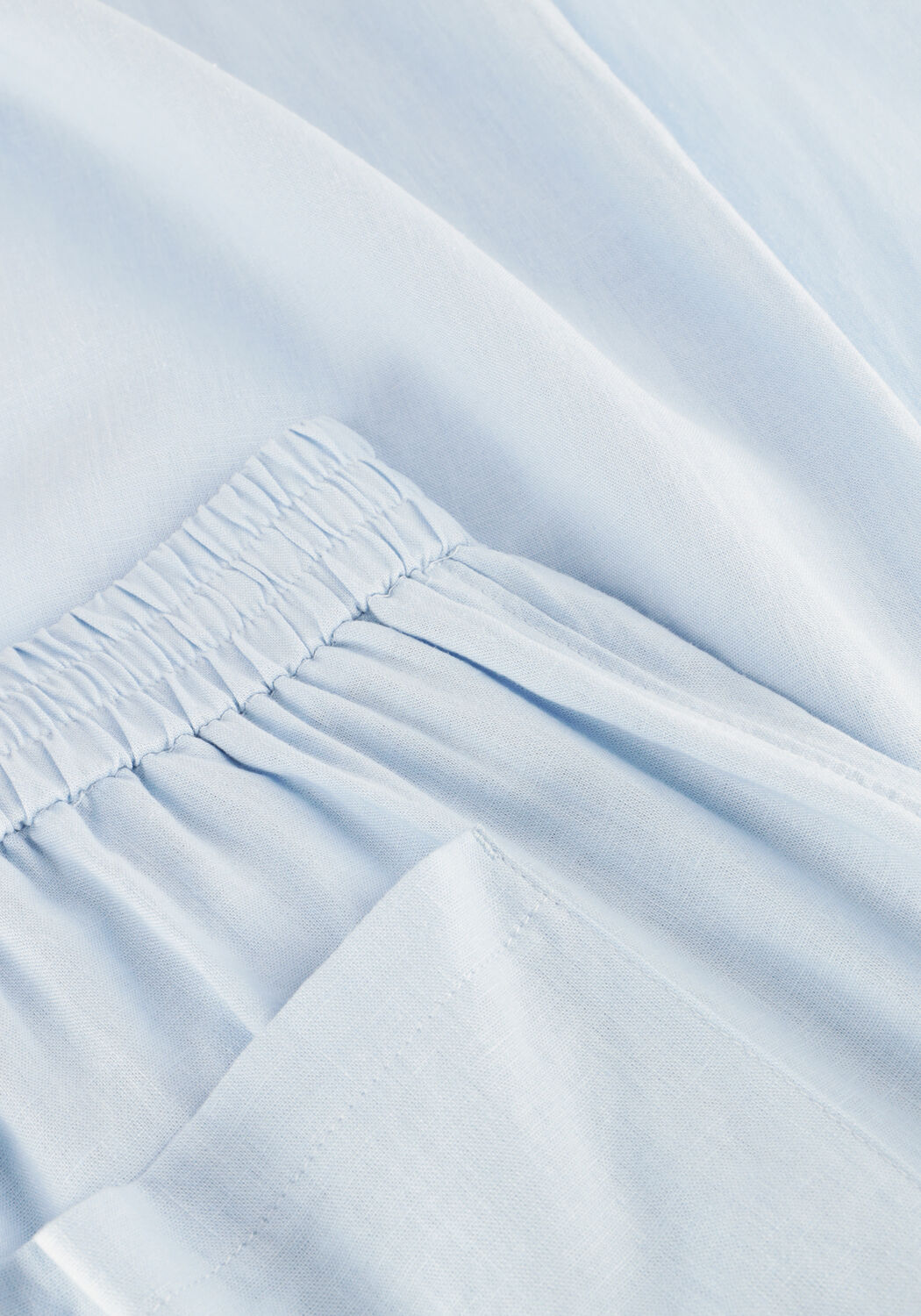 Lichtblauwe FIVEUNITS Wijde broek LINEAFV 763 - large