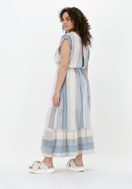 Blauwe LOUIZON Maxi jurk JIHANE ROBE - large