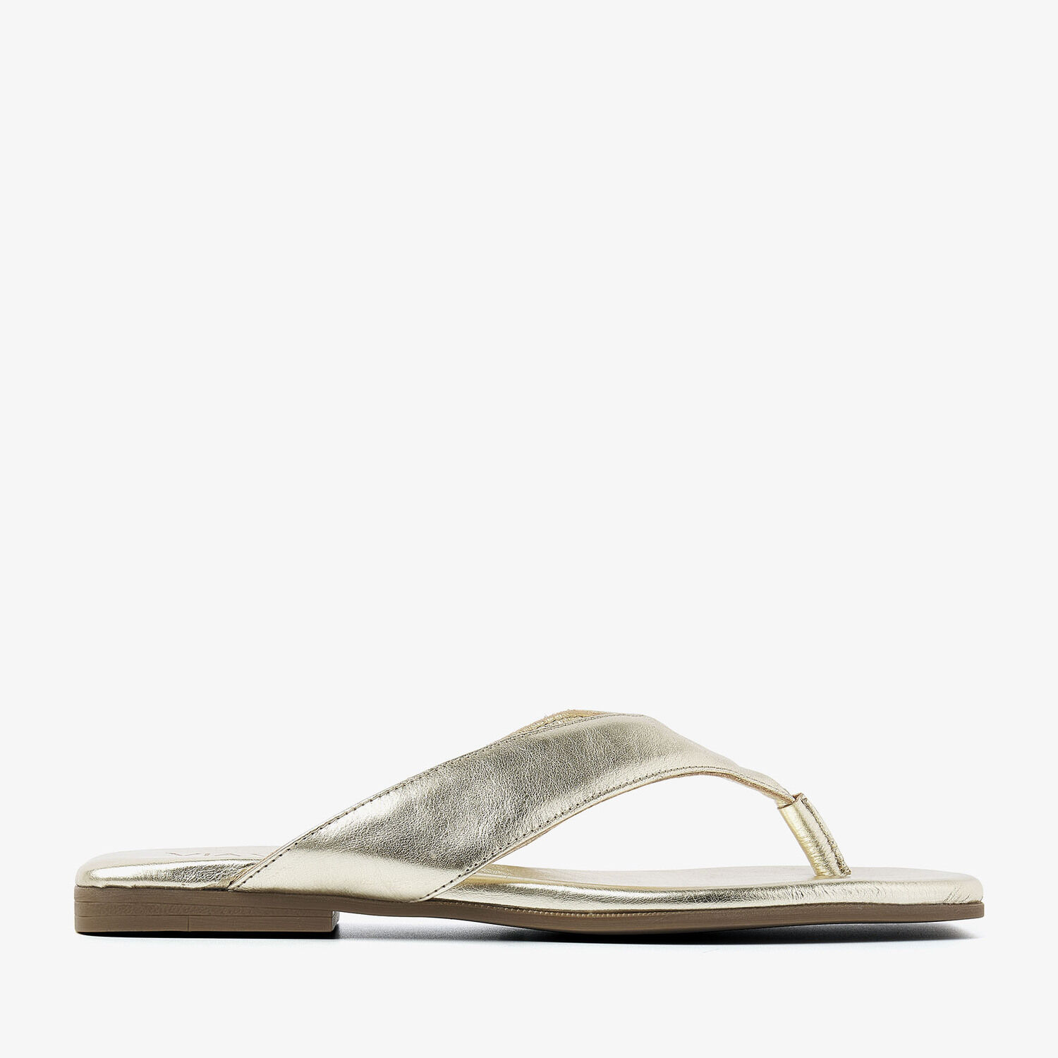 Gouden VIA VAI Teenslippers KIKI BERRY - medium