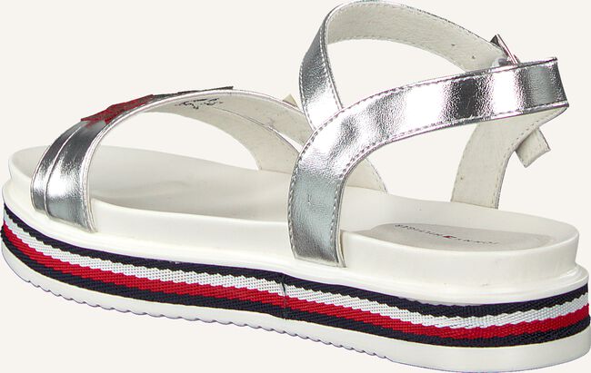 Zilveren TOMMY HILFIGER Platte sandalen PLATFORM SANDAL Zilveren TOMMY HILFIGER Platte sandalen PLATFORM SANDAL - large