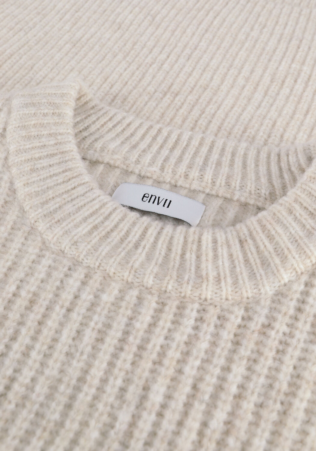 Beige ENVII Trui ENOCEANE KNIT 5252 - large