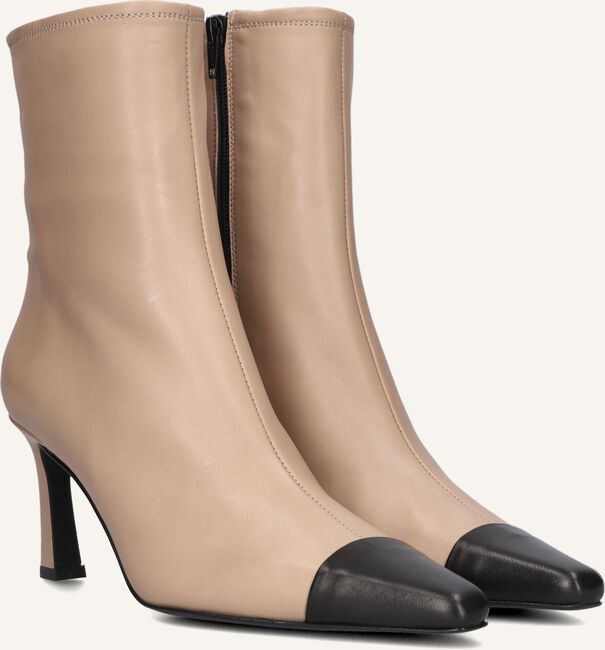 Beige NOTRE-V Enkellaarsjes ALBA Beige NOTRE-V Enkellaarsjes ALBA - large