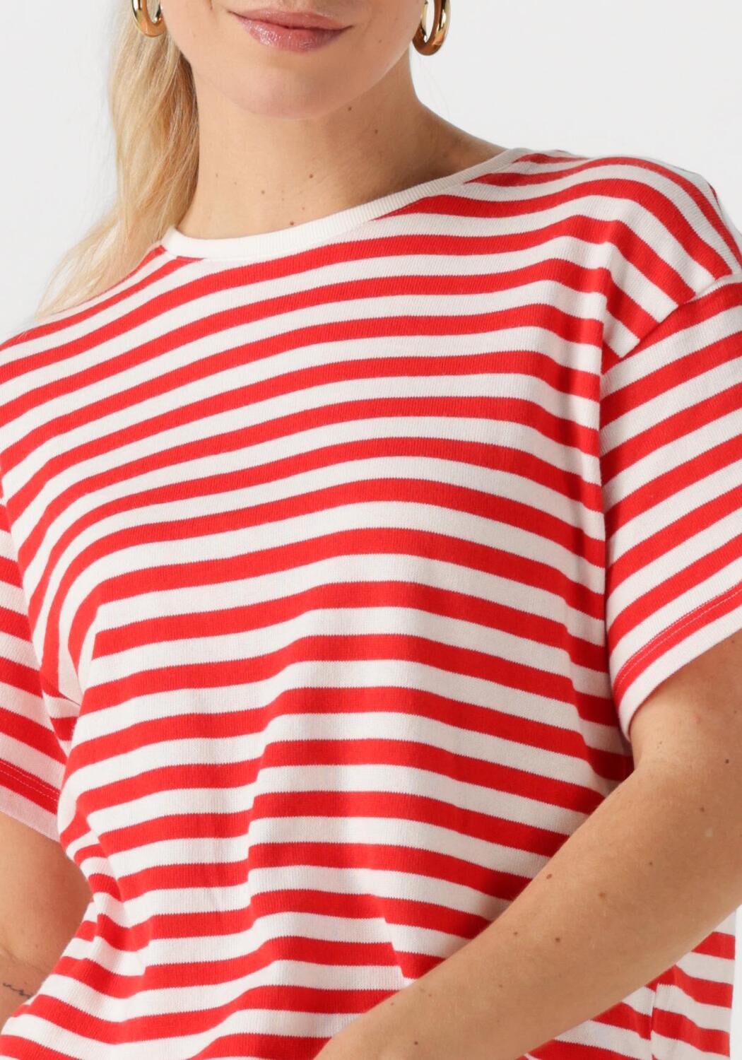 MSCH COPENHAGEN Dames Truien & Vesten Mschkemba Bahara Ss Pullover Stp Rood
