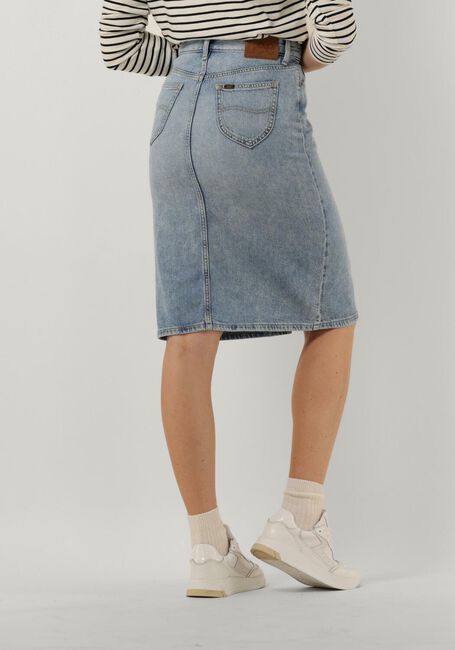 Blauwe LEE Midirok MIDI SKIRT L38FHLB20 - large