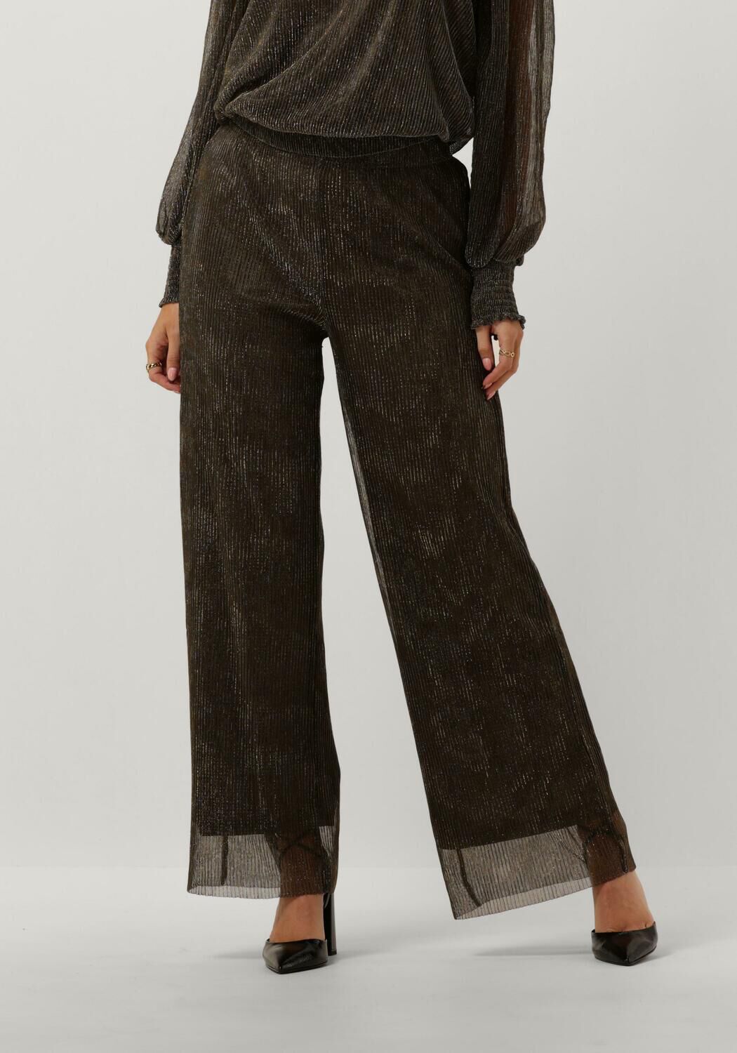 MY ESSENTIAL WARDROBE Dames Broeken Vivianmw Pant Zwart