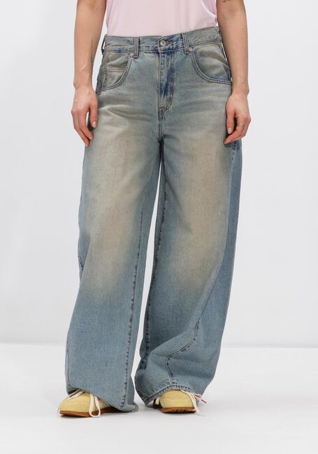Lichtblauwe LEVI'S Wide jeans SUPER BAGGY BARREL - large