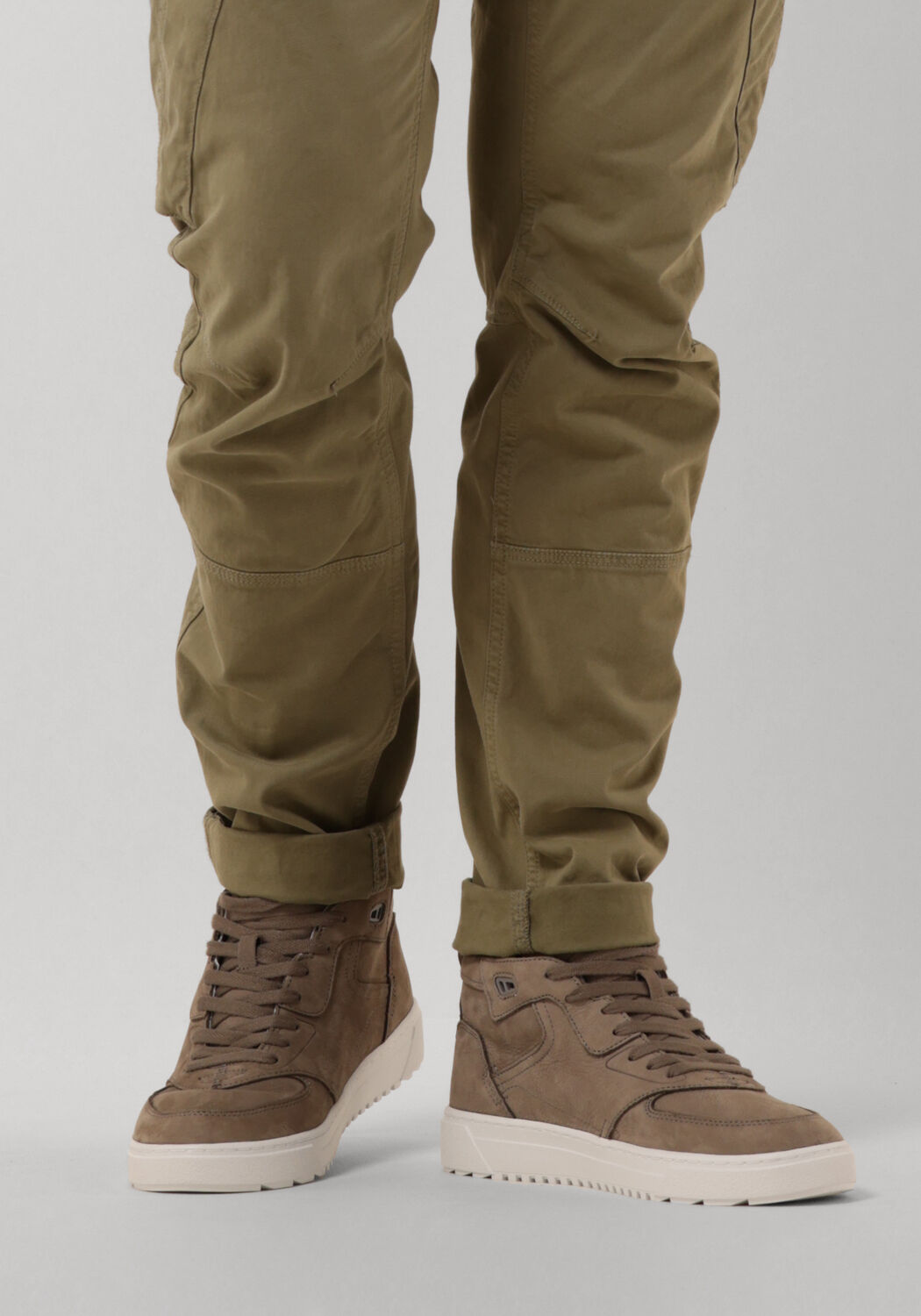 Grijze HUB Hoge sneakers NEVADA - large