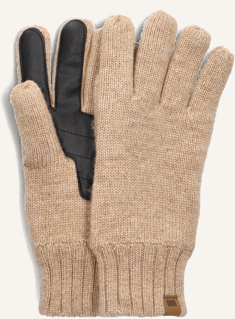 Camel UGG Handschoenen KNIT BEANIE AND GLOVE SET Camel UGG Handschoenen KNIT BEANIE AND GLOVE SET - large