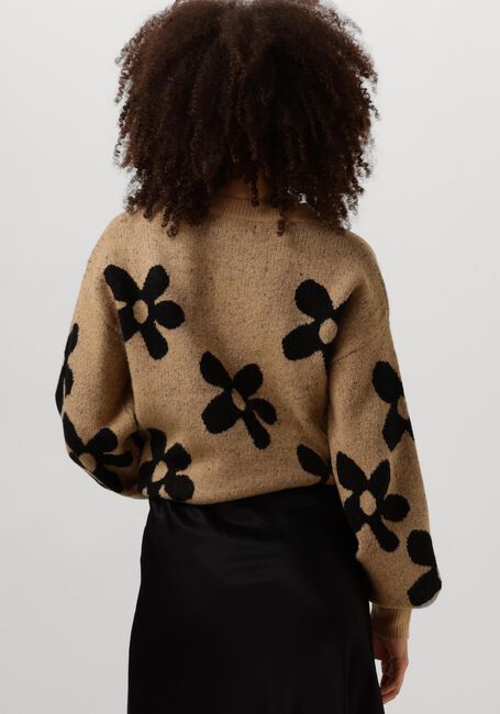 Beige YDENCE Trui KNITTED SWEATER DAISIE - large