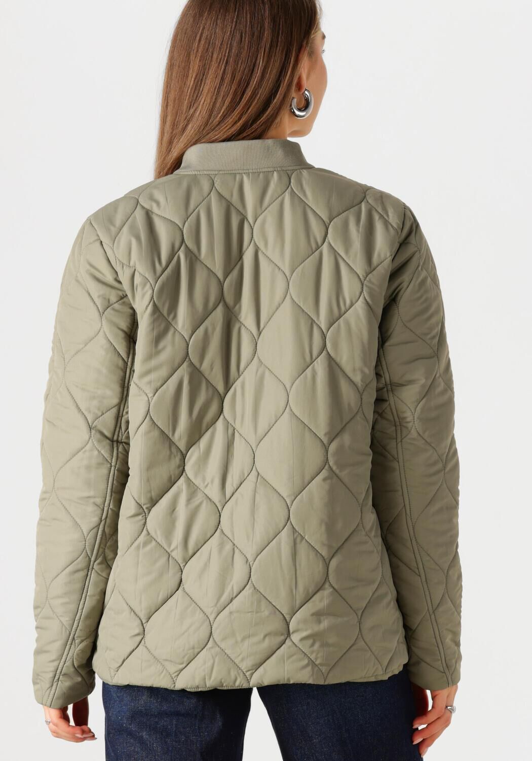 WITHBLACK Dames Jassen Wblcopenhagen Quilted Jacket Groen