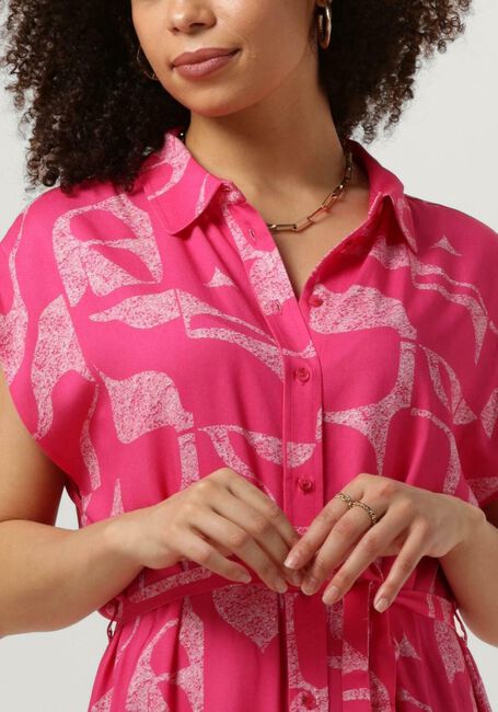 Roze ANOTHER LABEL Mini jurk DARCI DRESS S/L - large
