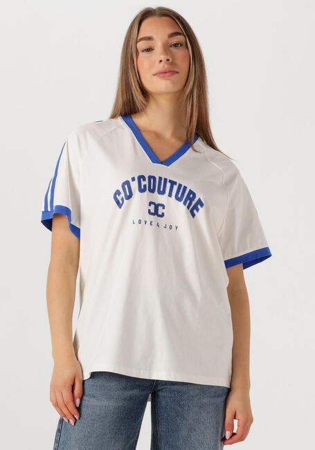 Blauwe CO'COUTURE T-shirt SIARACC OVERSIZE SPORTY V-TEE - large