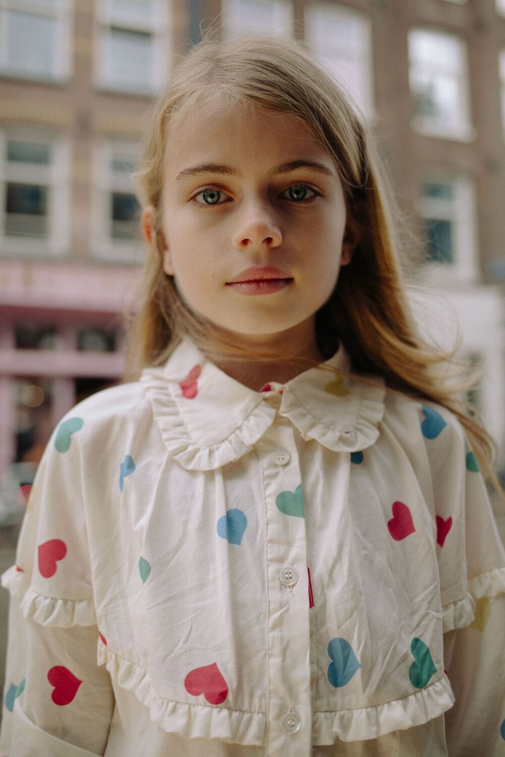 Multi CALL ME FRANKIE Blouses HEART BLOUSE - large