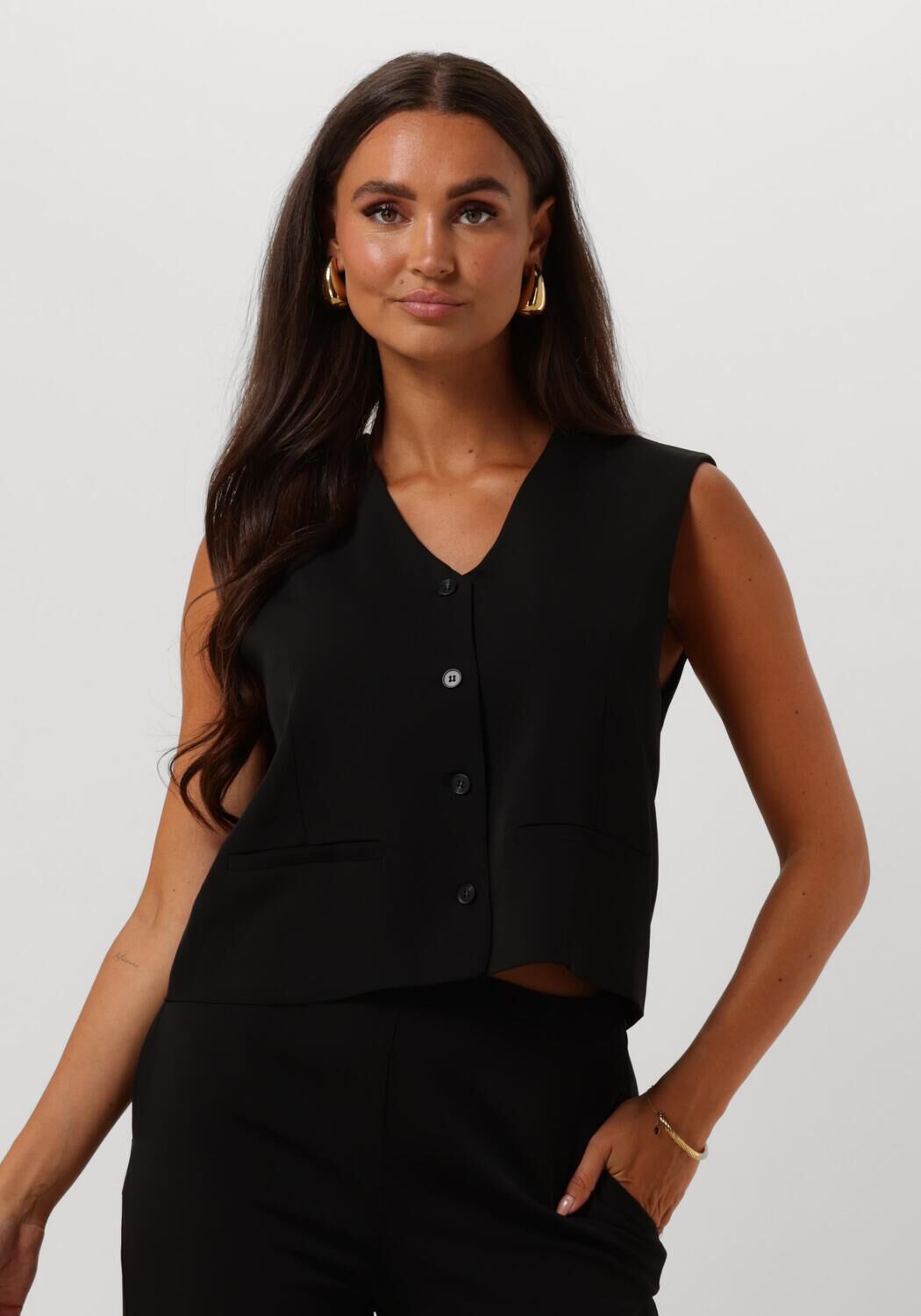 MSCH COPENHAGEN Dames Blazers Mschnichelle Waistcoat Zwart