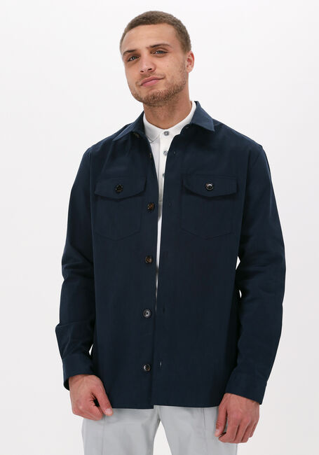 Donkerblauwe PROFUOMO Overshirt PPTF1-A - large