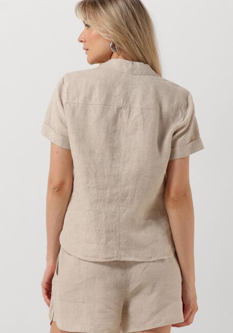 Zand VANILIA Blouses LINEN FITTED TOP - large
