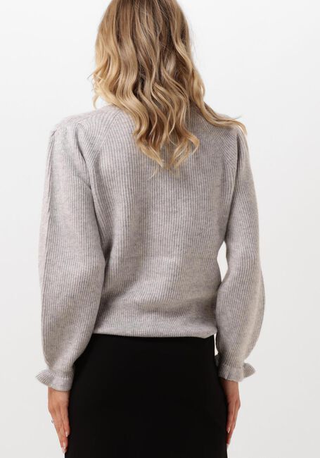 Grijze NUKUS Trui FANCY PULLOVER SLEEVE - large