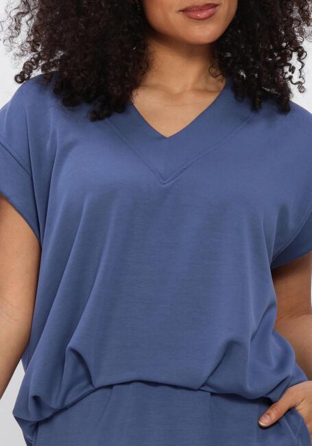 Blauwe AIMEE THE LABEL Trui KATJA SWEATER - large