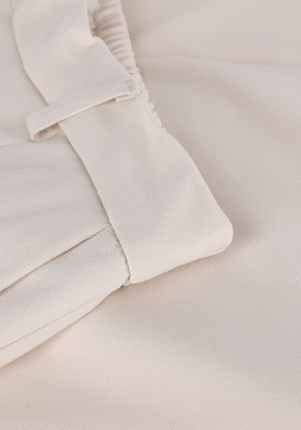 Zand OBJECT Wijde broek OBJLISA WIDE PANT - large