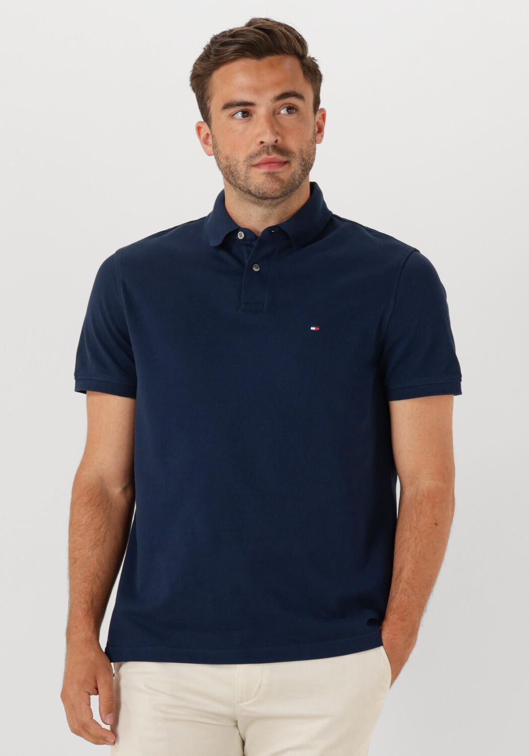 TOMMY HILFIGER Heren Polo's & T-shirts 1985 Regular Polo Donkerblauw